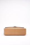 Chanel Jumbo Classic Flap Bag in Caviar Beige Leather