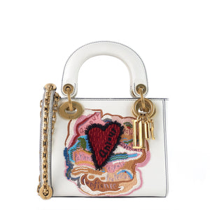 Lady Dior DiorAmour Mini Embroidered Bag