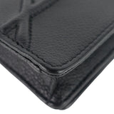 Diorama Wallet on Chain Calfskin Leather Bag