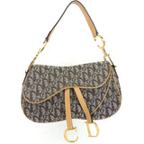 Double Saddle Diorissimo Canvas Bag