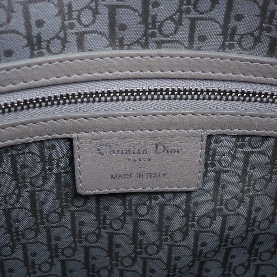 Lady Dior Large Lambskin Leather Bag