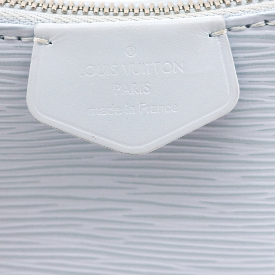 LOUIS VUITTON Easy Pouch on Strap Blue Epi Leather Bag
