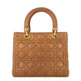 Lady Dior Medium Cannage Leather Bag