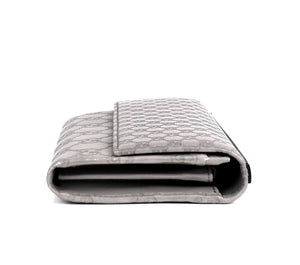Guccissima Leather Continental Wallet
