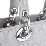 Lady Dior Large Lambskin Leather Bag