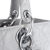 Lady Dior Large Lambskin Leather Bag