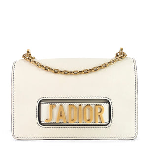 J’Adior Calf Leather Chain Flap Bag