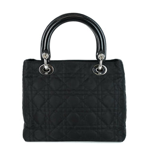 Lady Dior Medium Cannage Nylon Bag