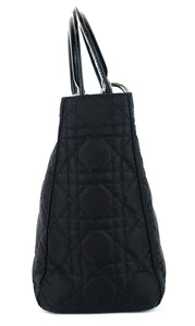 Lady Dior Medium Cannage Nylon Bag