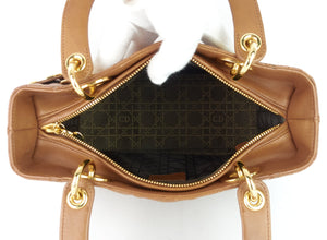 Lady Dior Medium Cannage Leather Bag