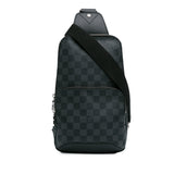 Black Louis Vuitton Damier Graphite Avenue Sling Crossbody Bag