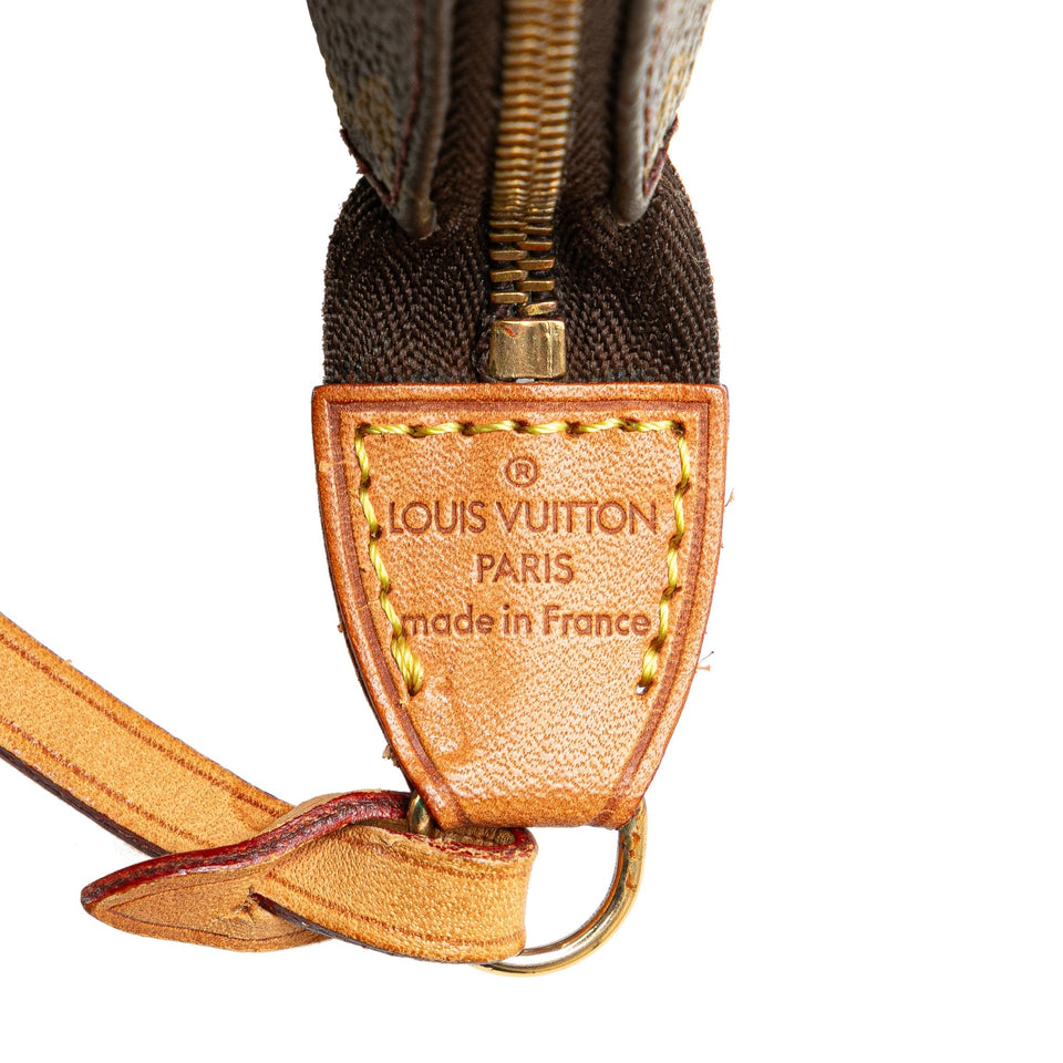Brown Louis Vuitton Monogram Pochette Accessoires Shoulder Bag