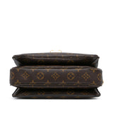 Brown Louis Vuitton Monogram Pochette Metis Satchel
