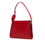 Red Louis Vuitton Epi Pochette Accessoires Shoulder Bag