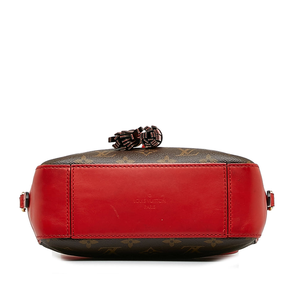 Brown Louis Vuitton Monogram Saintonge