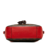 Brown Louis Vuitton Monogram Saintonge