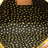 Yellow Louis Vuitton x Yayoi Kusama Monogram Vernis Dots Infinity Pochette Accessoires Shoulder Bag
