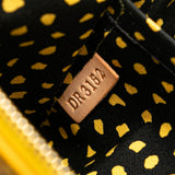 Yellow Louis Vuitton x Yayoi Kusama Monogram Vernis Dots Infinity Pochette Accessoires Shoulder Bag