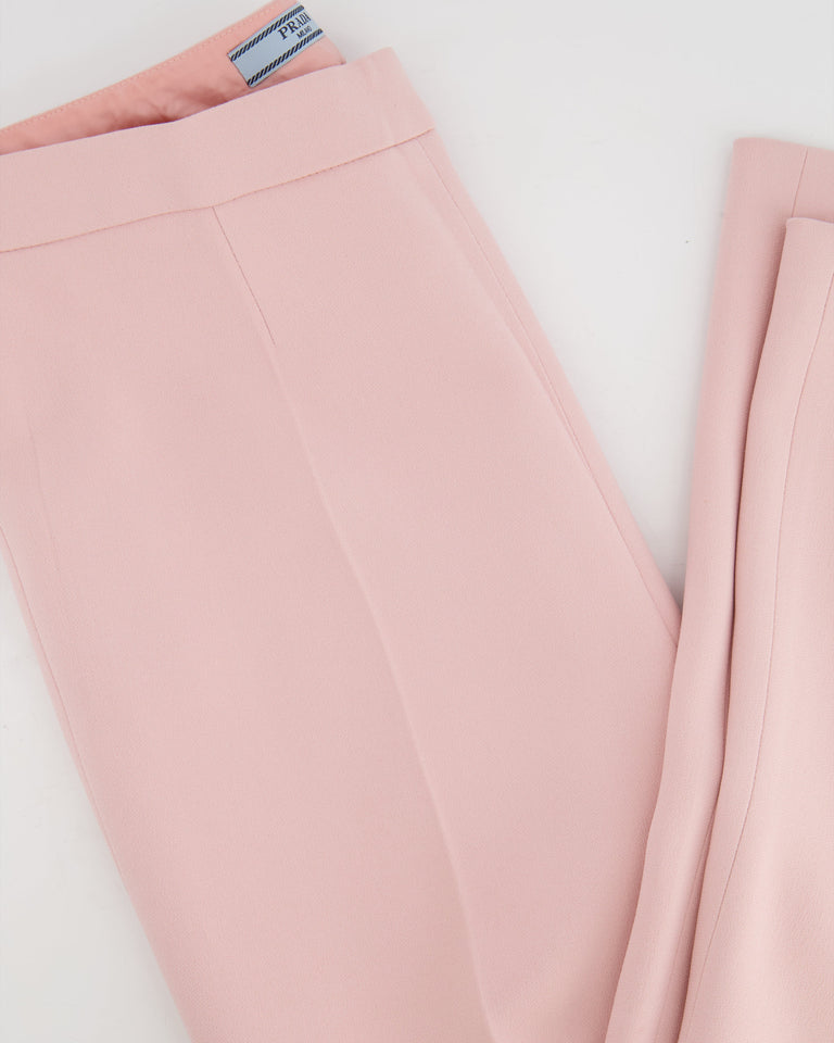 Prada Baby Pink Tailored Trouser Size IT 38 (UK 6)