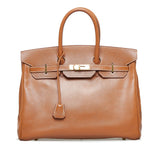 Hermes Birkin 35 Brown Courchevel Gold