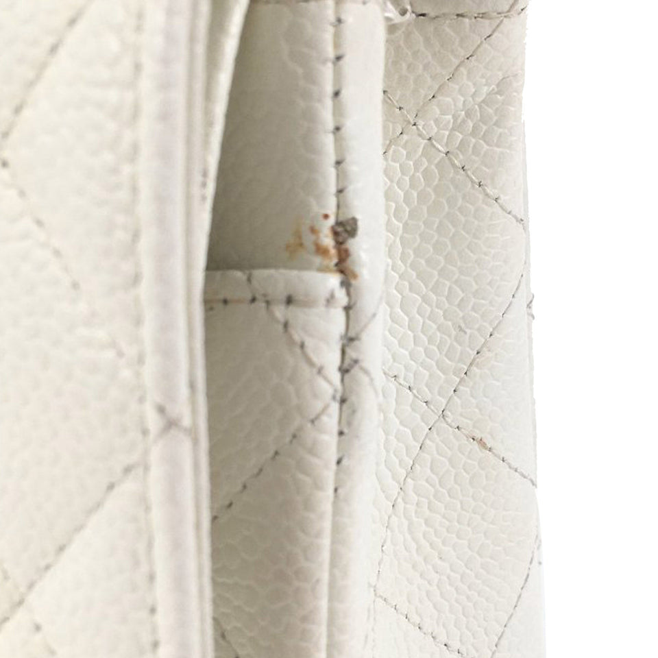 CHANEL Medium Classic Caviar Double Flap Bag