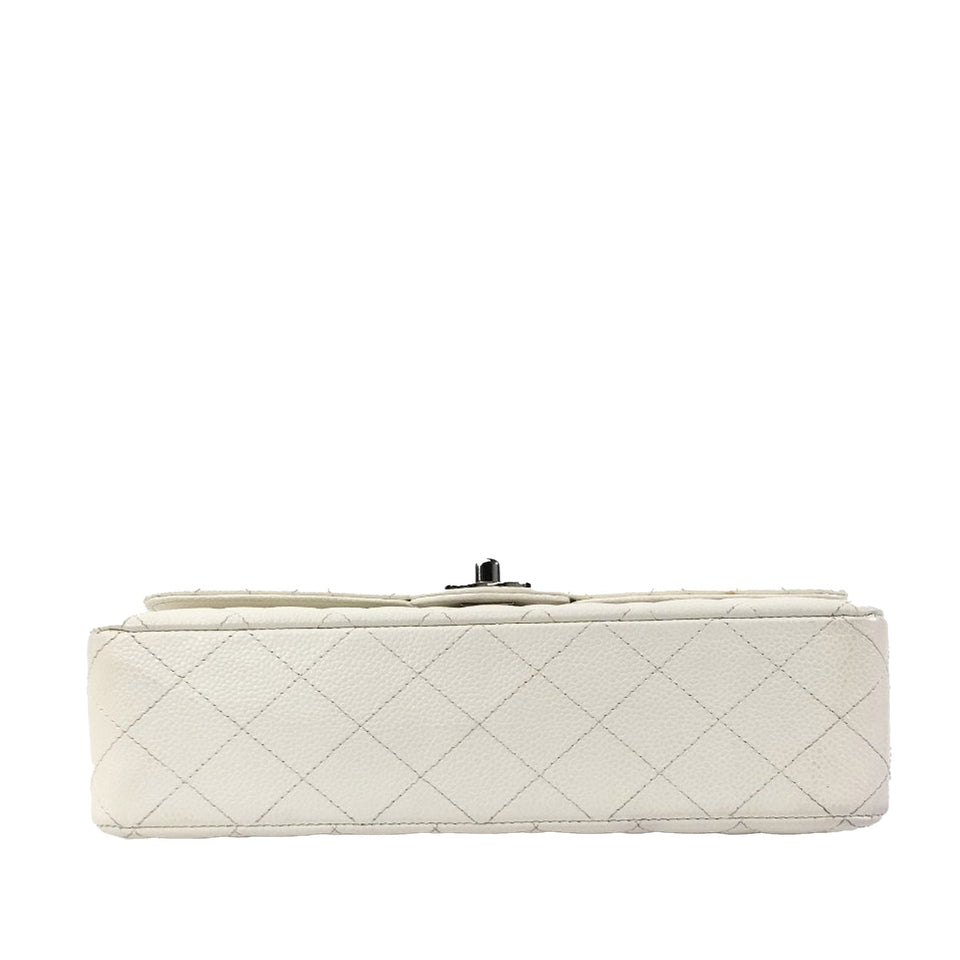 CHANEL Medium Classic Caviar Double Flap Bag
