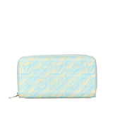 Blue Louis Vuitton Monogram Empreinte Summer Stardust Zippy Wallet