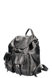 PRADA Backpack Leather Black