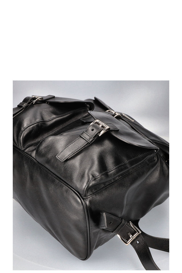 PRADA Backpack Leather Black