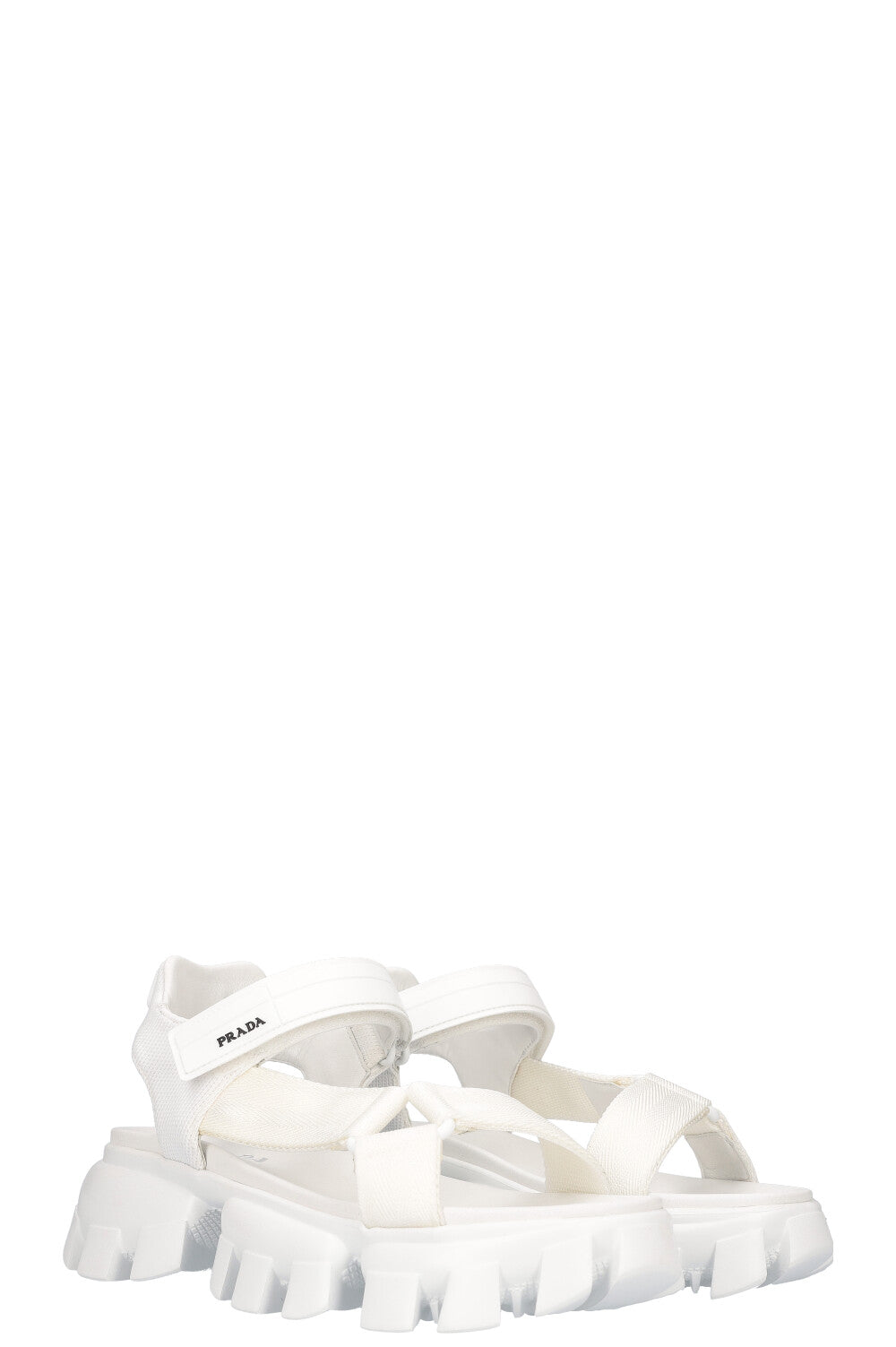PRADA Nylon Cloudbust Thunder Sandals