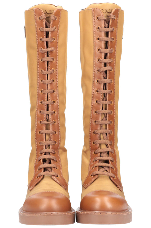 PRADA Nylon Combat Boots