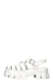 PRADA Foam Rubber Sandals White