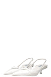 PRADA Slingback Heels White