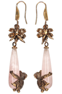 PRADA Earrings Rose Quarz