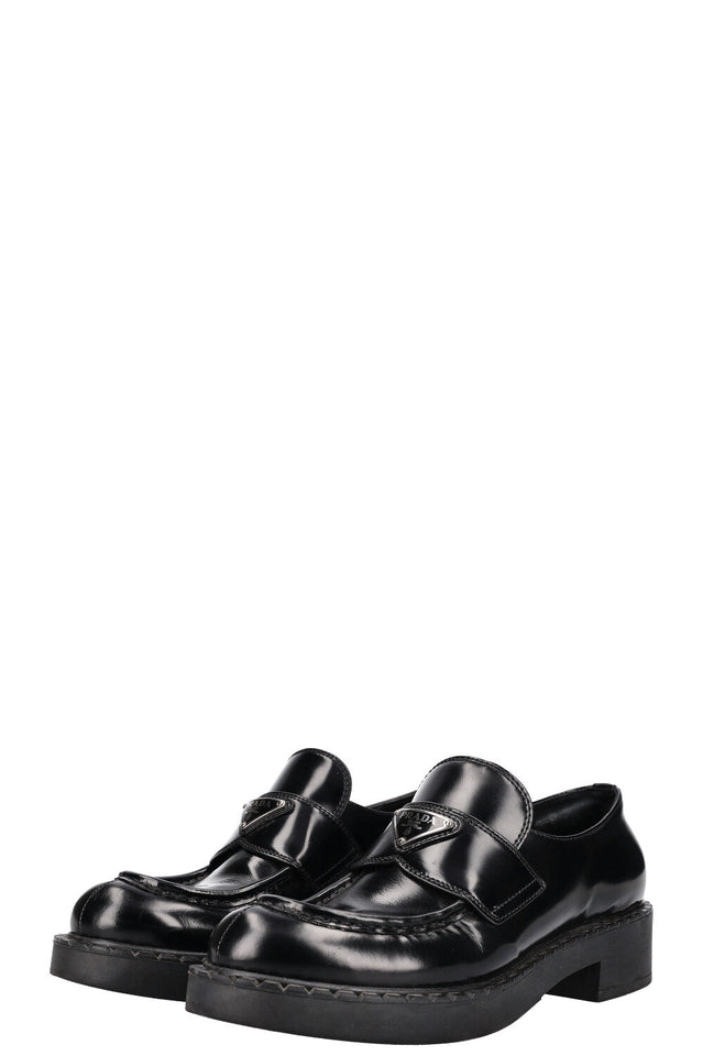 PRADA Flats Patent Black