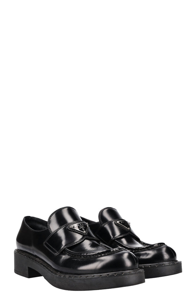 PRADA Flats Patent Black