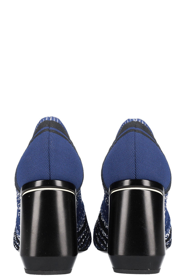 PRADA Knit Heels Blue