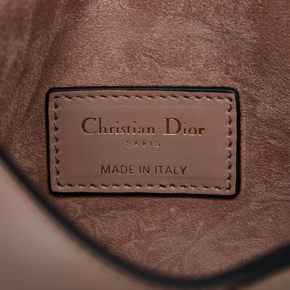 Dior Saddle Belt Bag Pink Leather