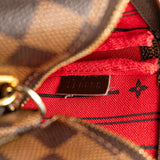 Brown Louis Vuitton Damier Ebene Trunks and Bags Mini Pochette Accessoires Shoulder Bag