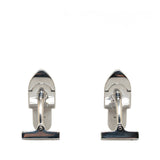 Silver Louis Vuitton Sterling Silver Trunk Latch Cufflinks