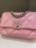 Chanel 19 Flap Bag Pink Lambskin