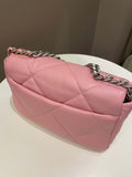 Chanel 19 Flap Bag Pink Lambskin