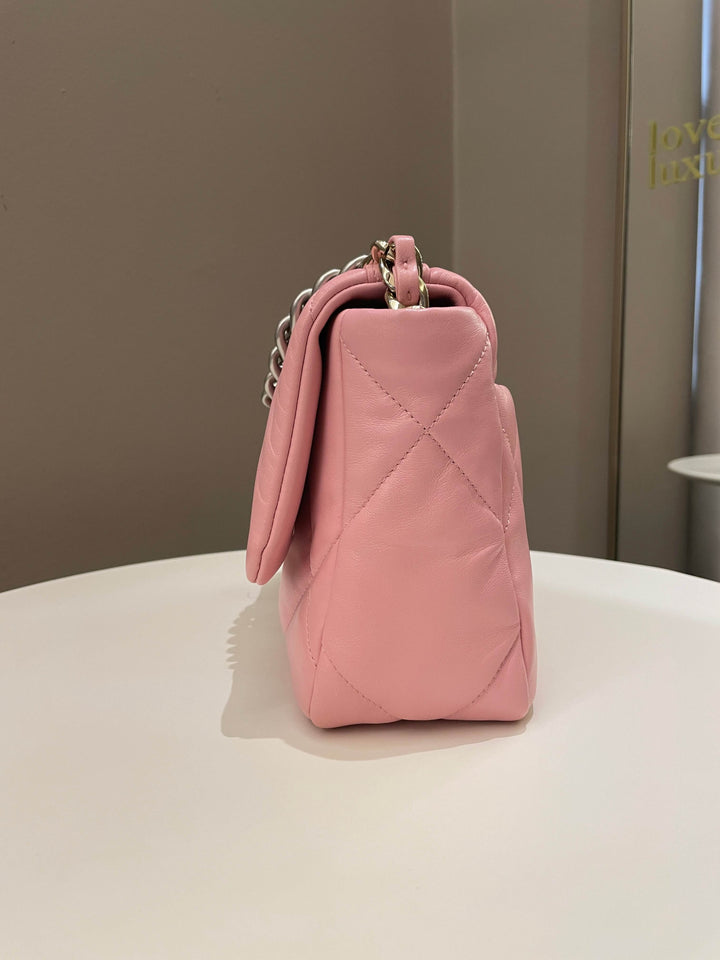 Chanel 19 Flap Bag Pink Lambskin