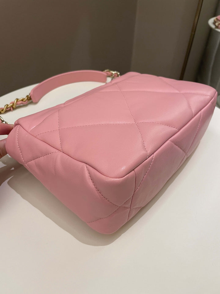 Chanel 19 Flap Bag Pink Lambskin