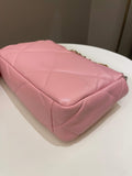 Chanel 19 Flap Bag Pink Lambskin