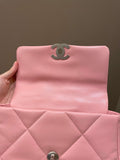 Chanel 19 Flap Bag Pink Lambskin