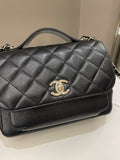 Chanel Business Affinity Flap Black Caviar