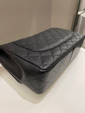 Chanel Classic Quilted Jumbo Single Flap Black Caviar
