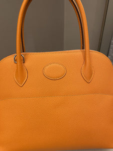 Hermes Bolide 27 Abricot Epsom Leather