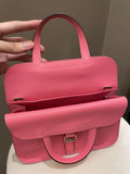 Hermes Halzan Mini 22 Rose Azalee Evercolor